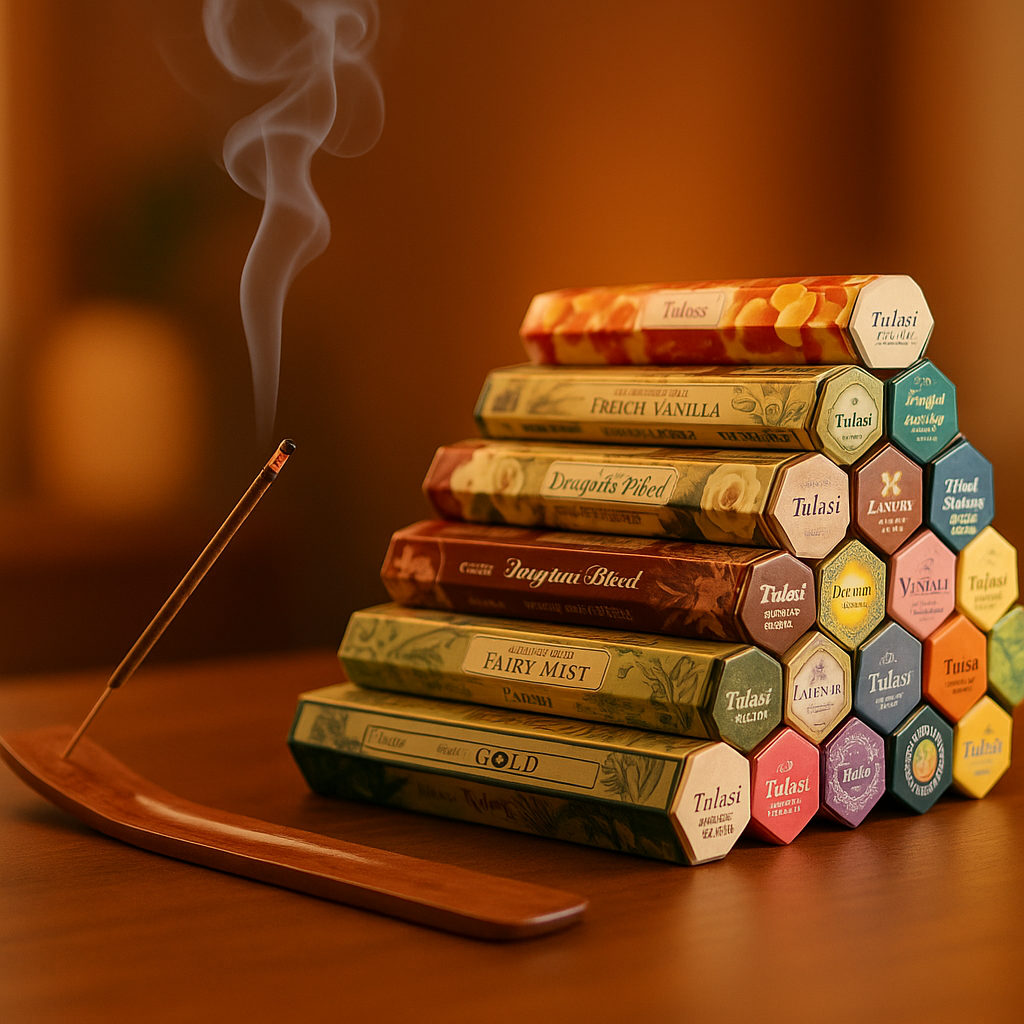 AromaRitual™ – Tulasi Variety Incense Stick Set