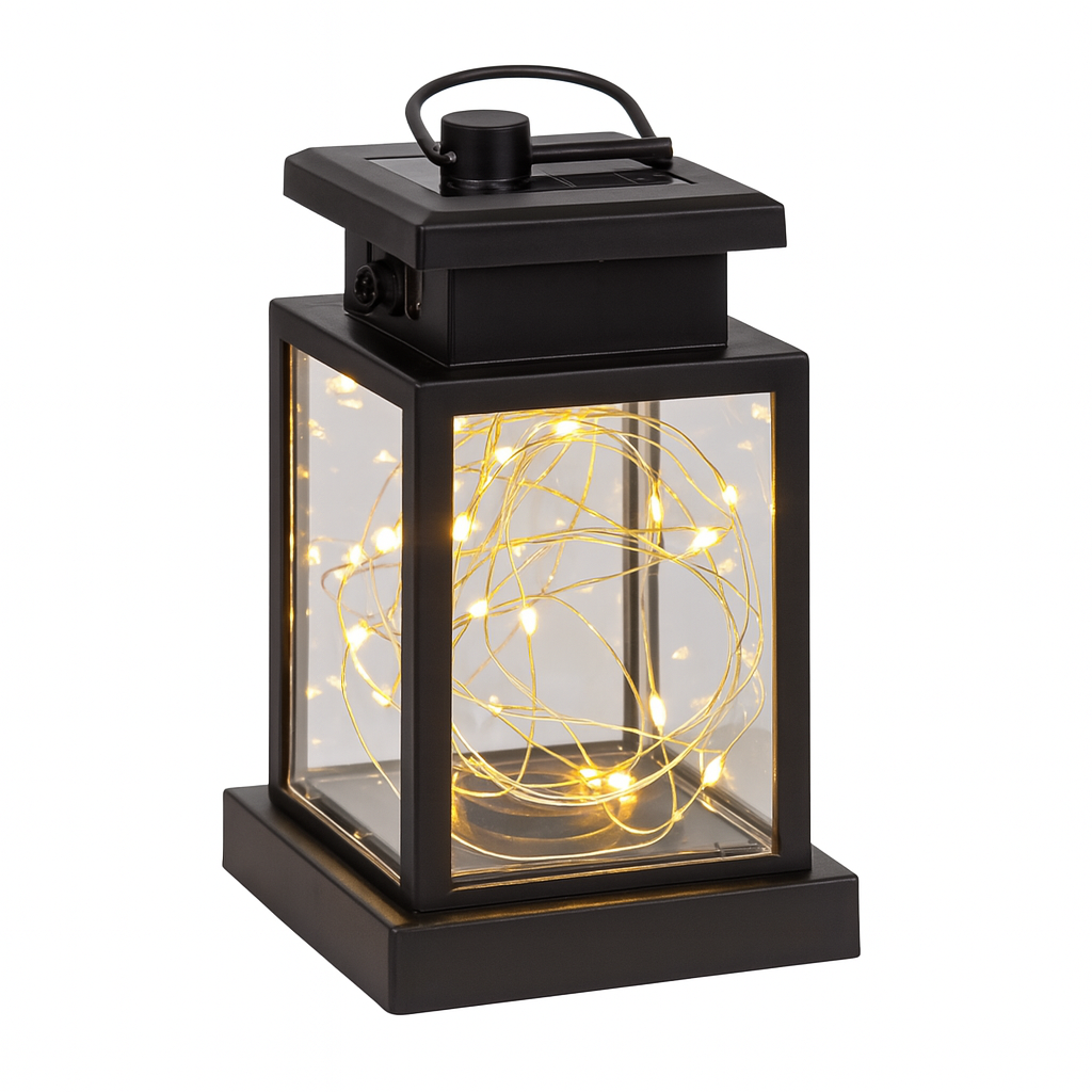 Solora™ – Solar Rattan LED Lantern for Outdoor Ambience