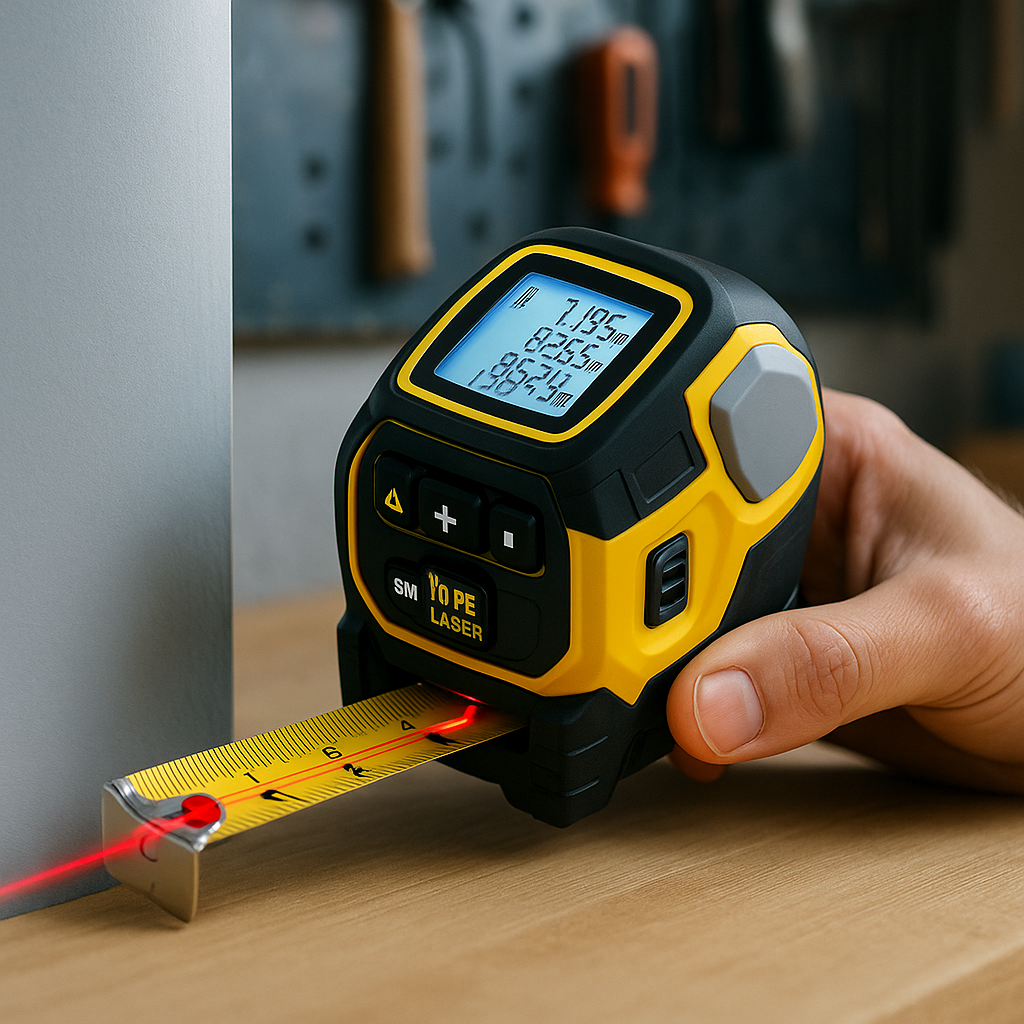 LineMark Pro™ – Rechargeable Digital Laser Tape Measure