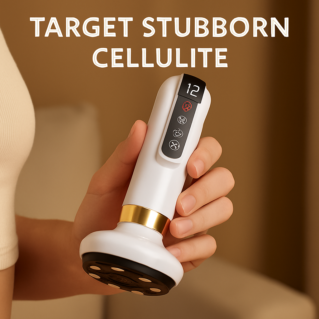 SilkSculpt™ – Rechargeable Anti-Cellulite GuaSha Body Slimming Massager