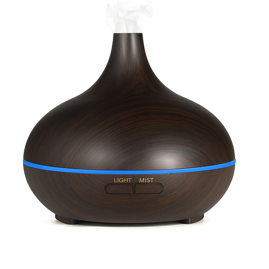 🔥 Diffuse Luxe – 5-in-1 Aromatherapy, Humidifier & Mood Light Breathe deeper. Live calmer. Glow brighter.