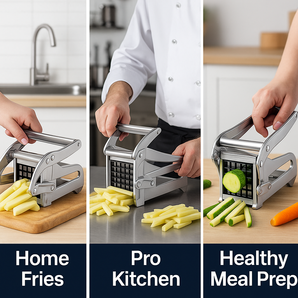 SliceForge™ – Heavy-Duty Manual Potato Cutter