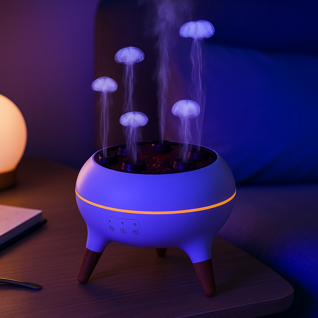 JellyGlow™ – Soothing Jellyfish Humidifier & Night Light