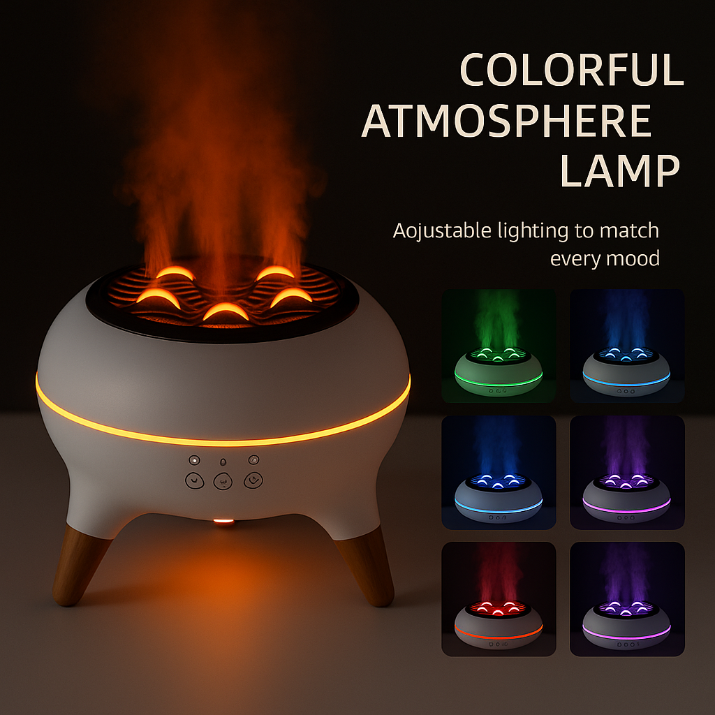 JellyGlow™ – Soothing Jellyfish Humidifier & Night Light