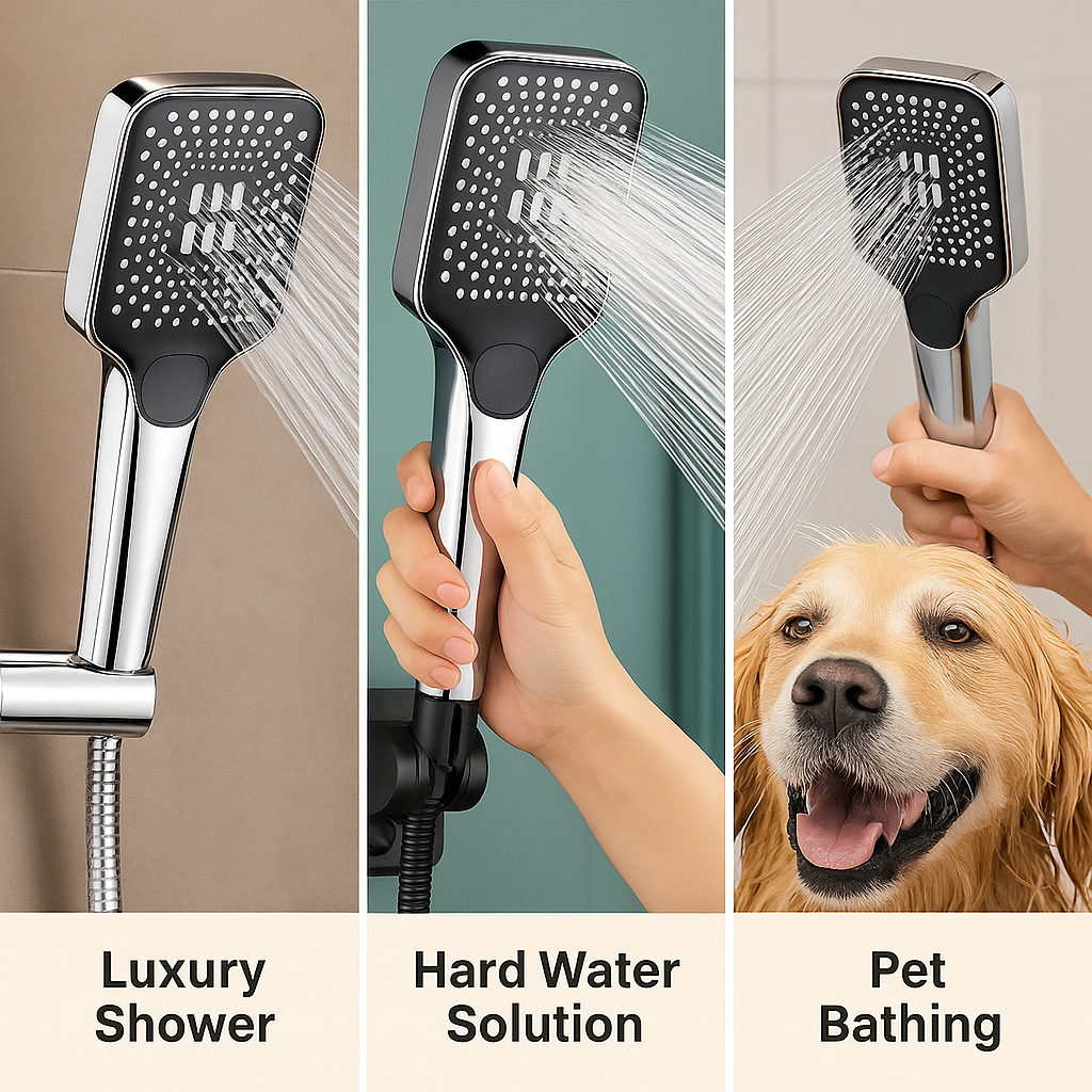 HydroSpa™ – Multi-Mode High-Pressure Rainfall Shower Head