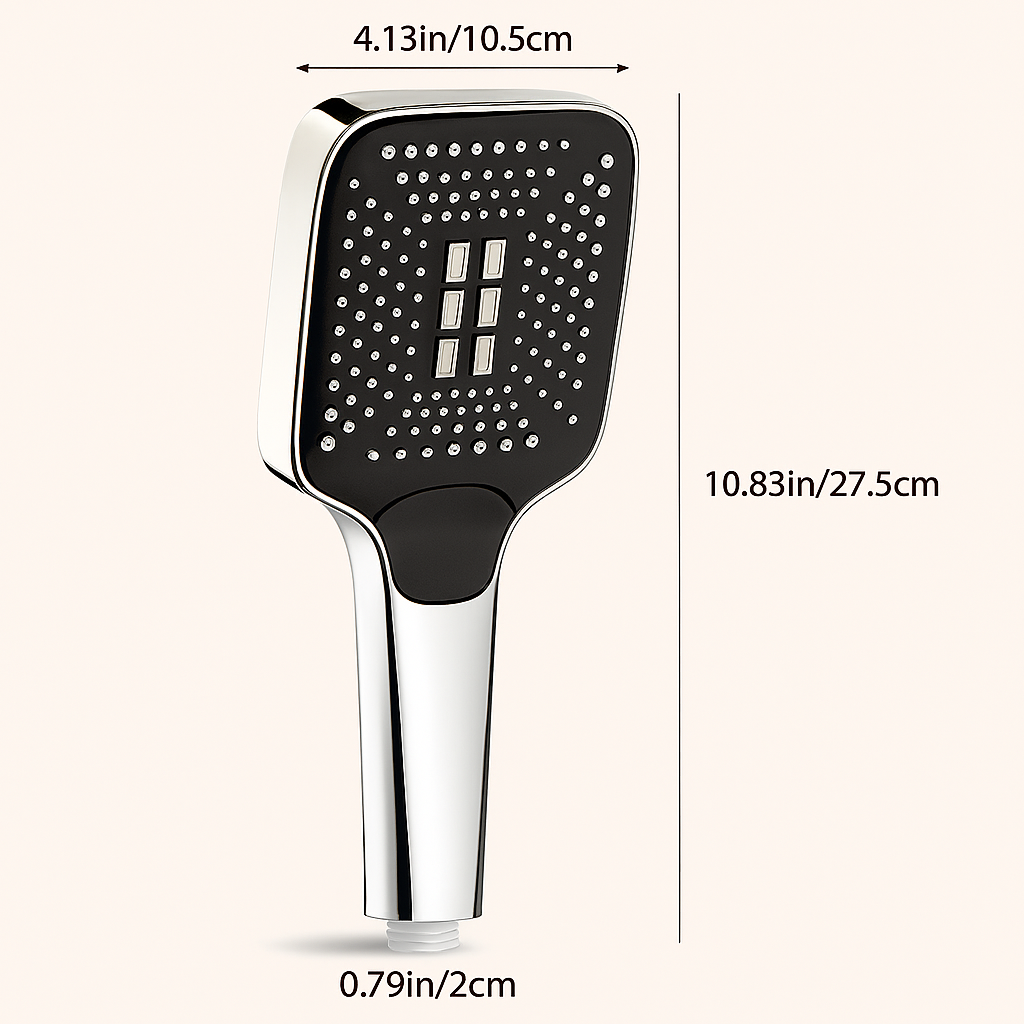HydroSpa™ – Multi-Mode High-Pressure Rainfall Shower Head