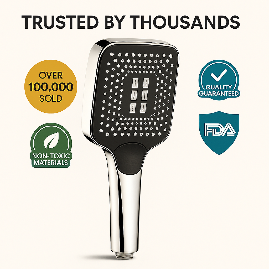 HydroSpa™ – Multi-Mode High-Pressure Rainfall Shower Head