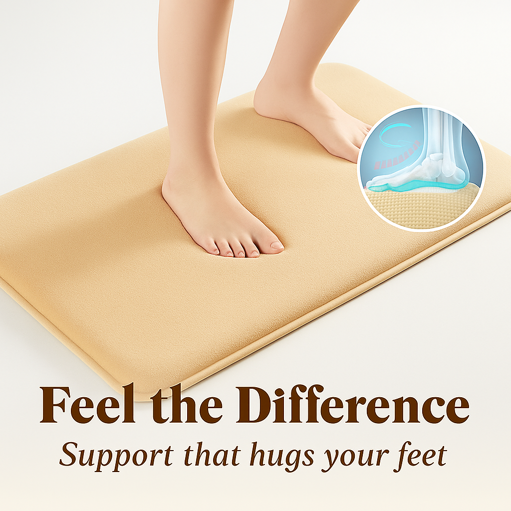 SorbSoft™ – Non-Slip Bathroom Mat with Quick-Dry Tech