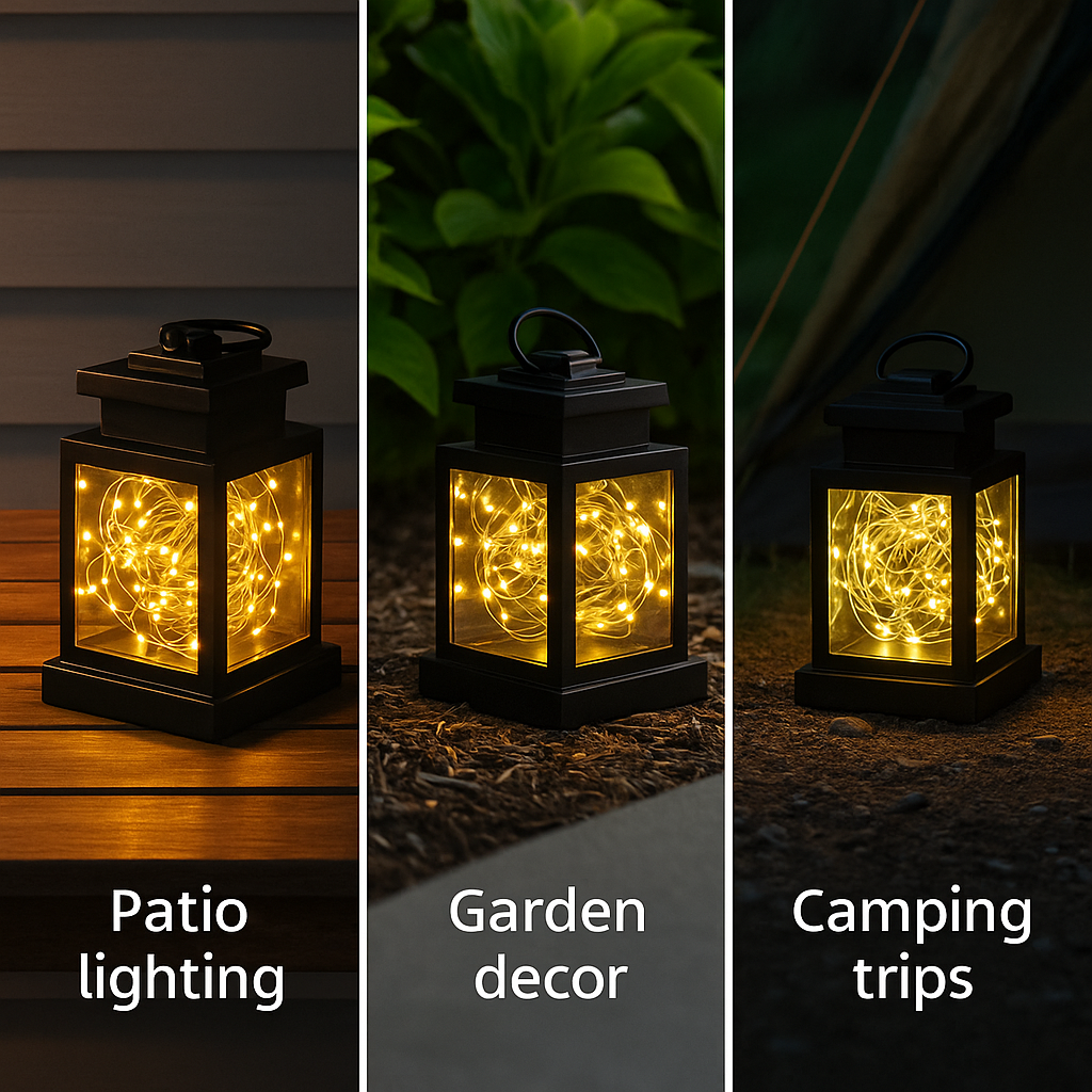 Solora™ – Solar Rattan LED Lantern for Outdoor Ambience