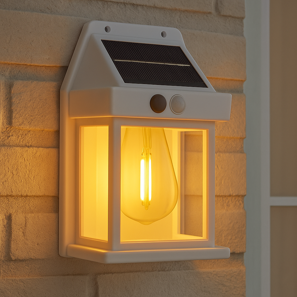 HaloCage™ – Vintage Solar LED Hanging Lantern Waterproof Fixture