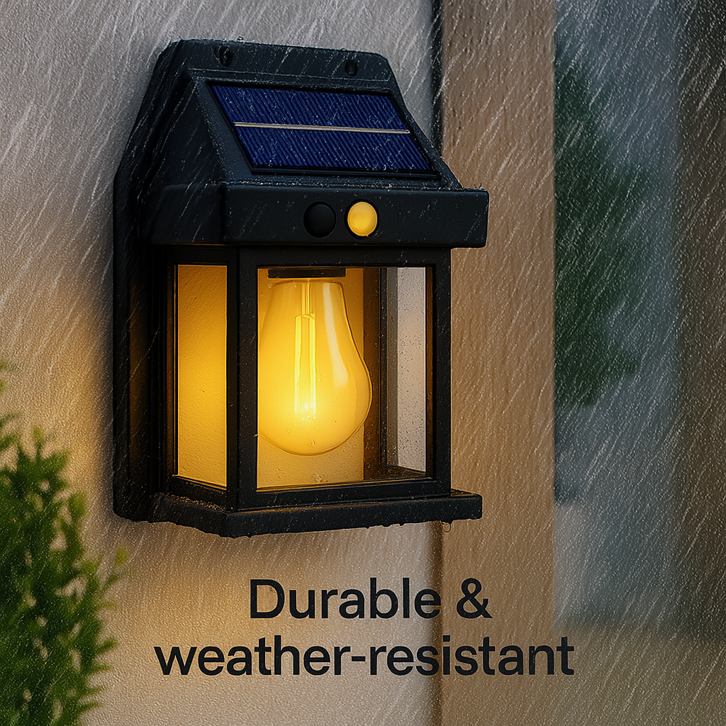 HaloCage™ – Vintage Solar LED Hanging Lantern Waterproof Fixture