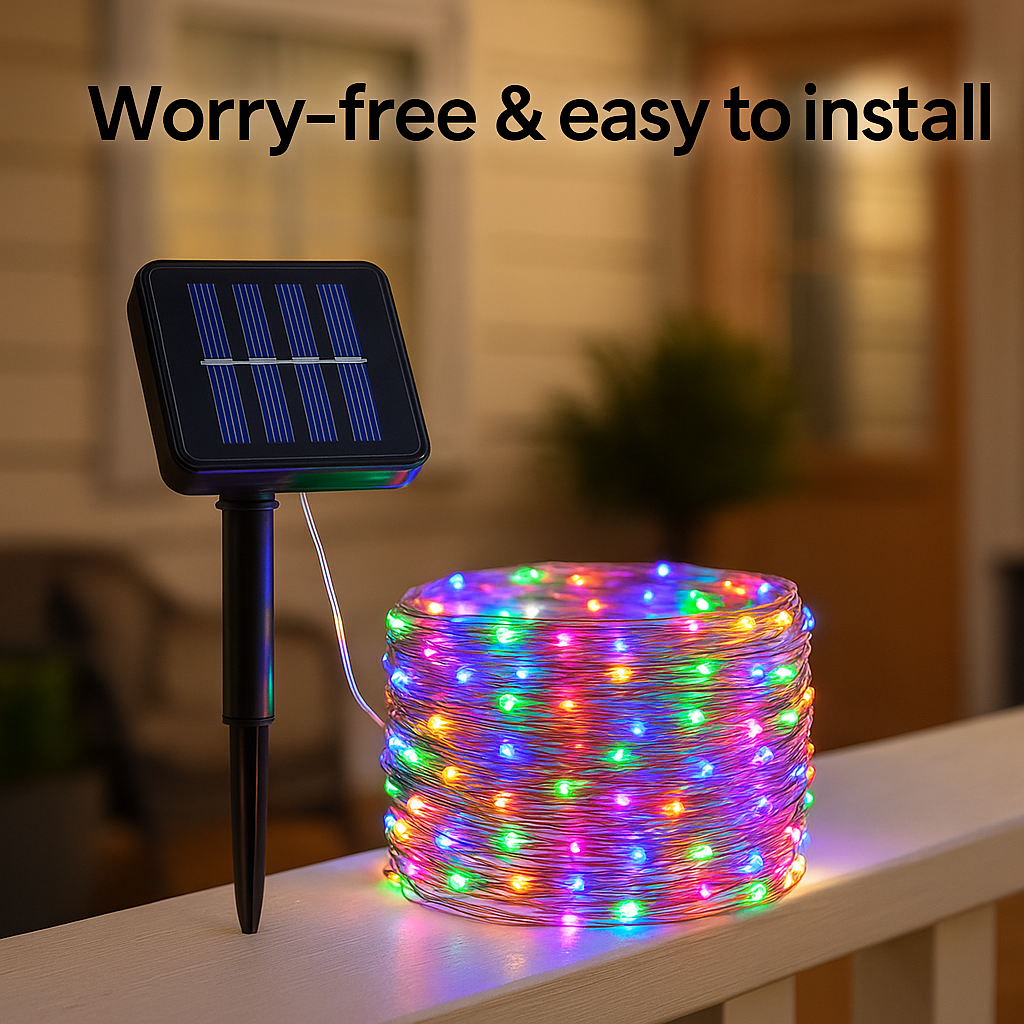Starflare™ – Solar Firework Garden Fairy Lights with 8 Modes