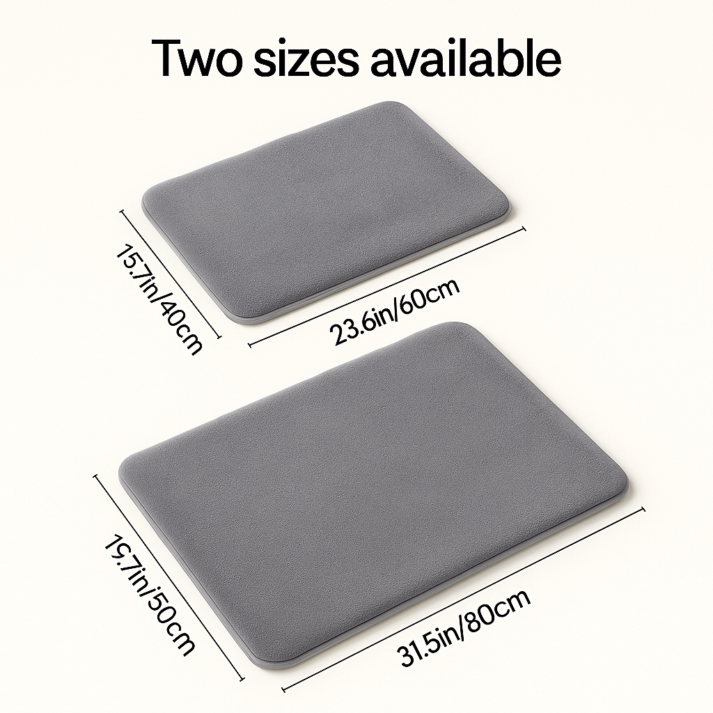 SorbSoft™ – Non-Slip Bathroom Mat with Quick-Dry Tech