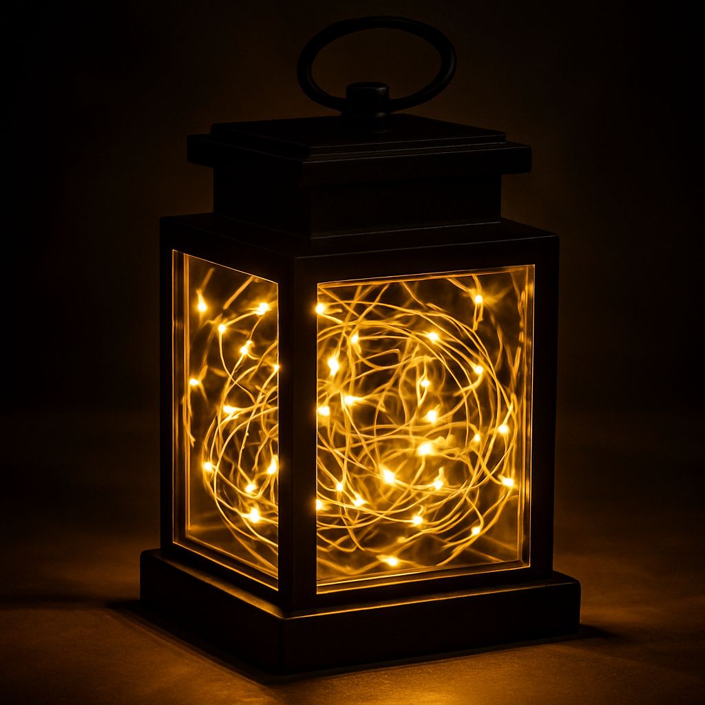 Solora™ – Solar Rattan LED Lantern for Outdoor Ambience