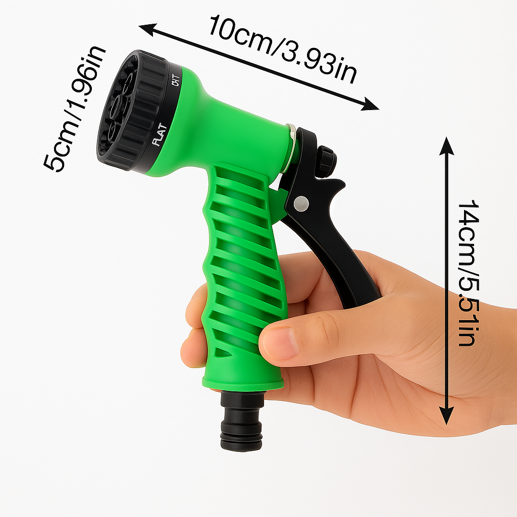 Florra Expand™ – Ultra-Flexible Expandable High-Pressure Garden Hose