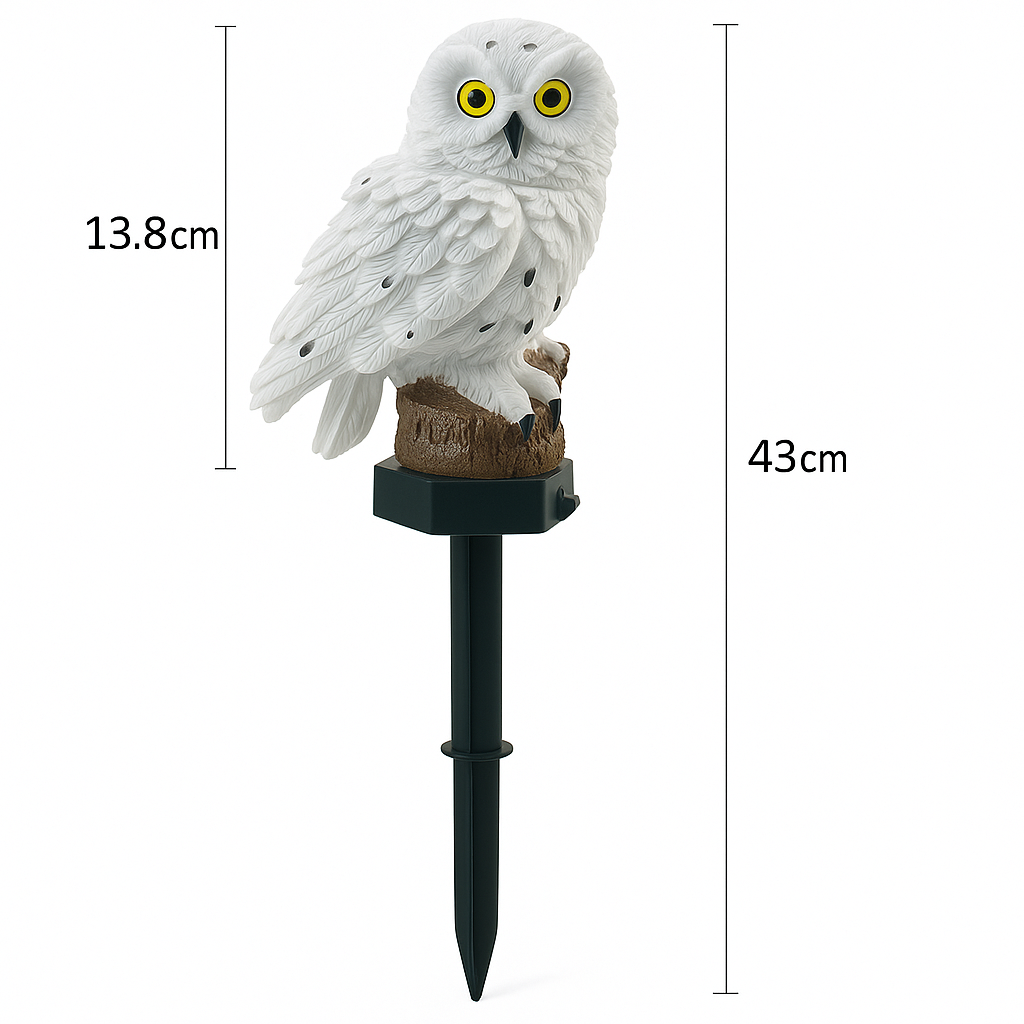 Owlight™ – Solar Owl Garden LED Lights