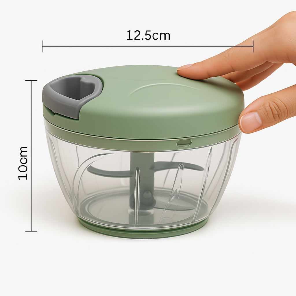 ChopMate™ – Multi-Blade Vegetable and Meat Handheld Grinder