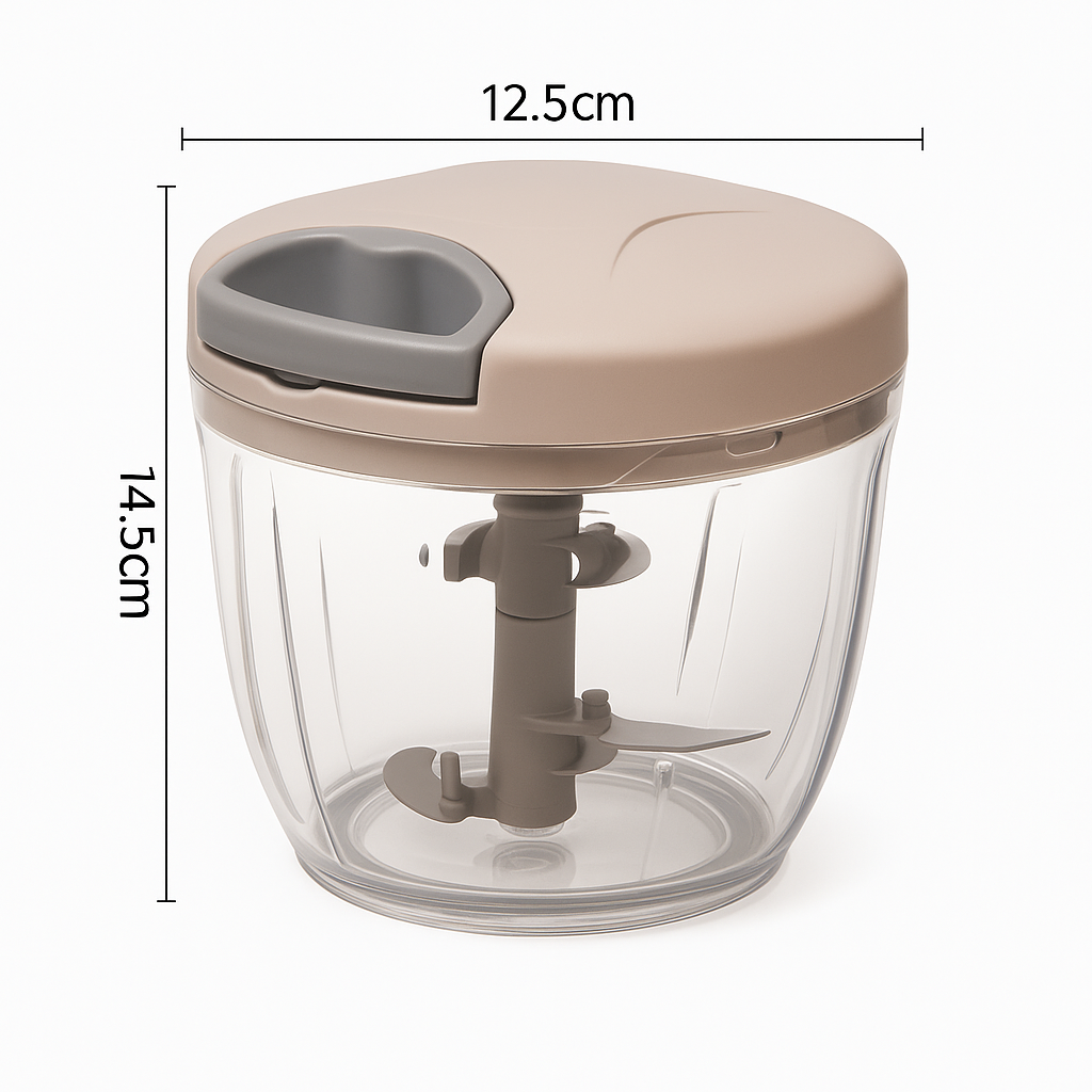 ChopMate™ – Multi-Blade Vegetable and Meat Handheld Grinder