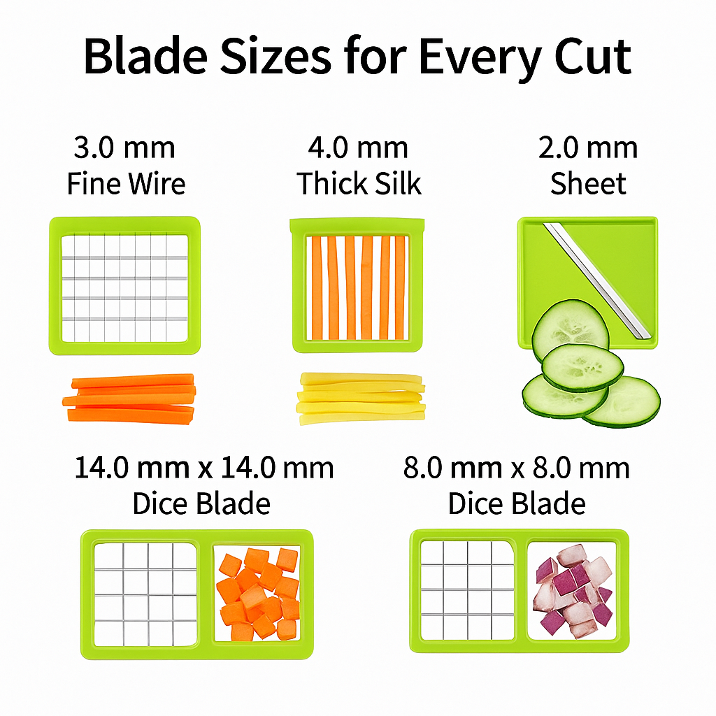 SwiftSlice™ – Heavy-Duty Vegetable Chopper & Dicer