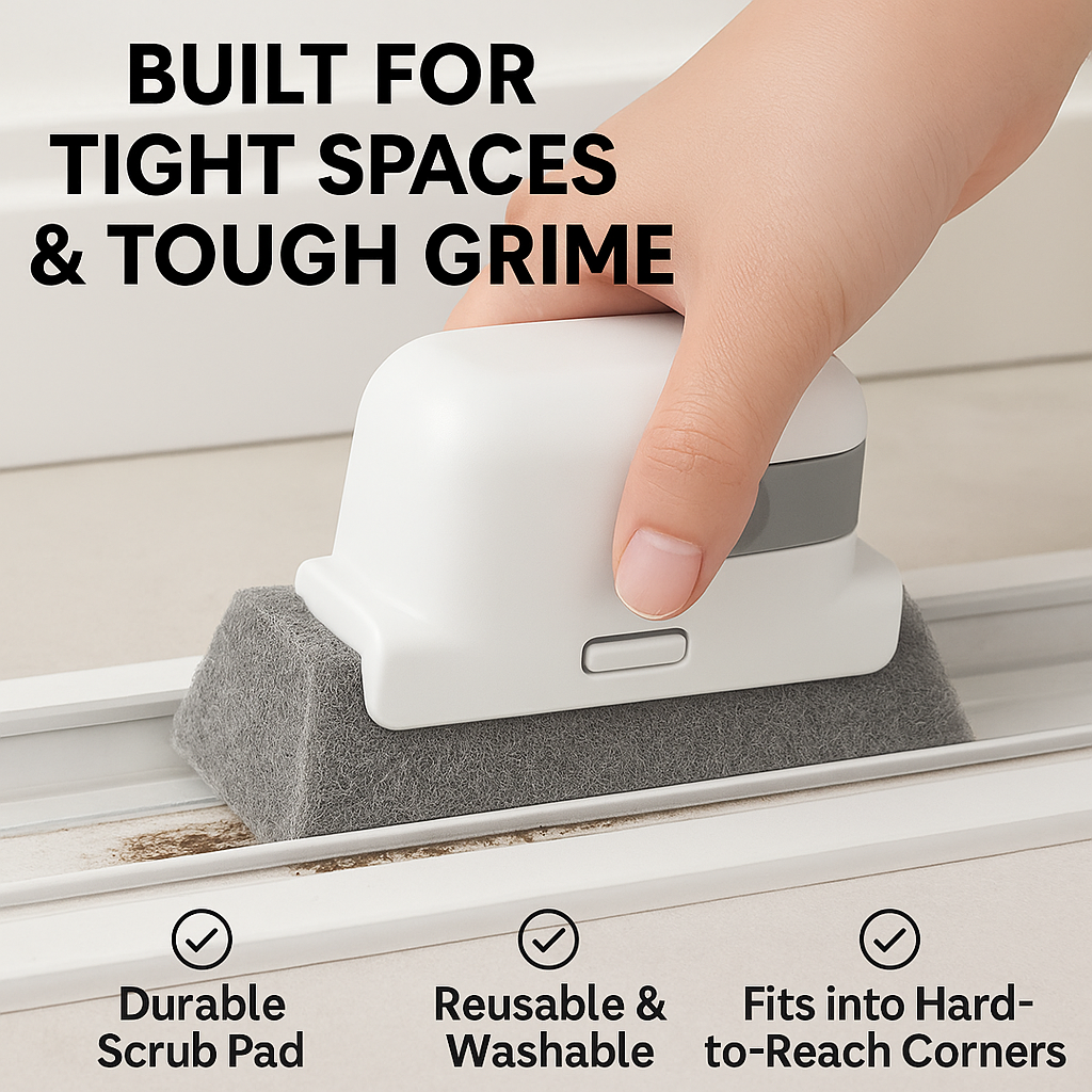 GapSweep™ – Minimalist Crevice & Recess Cleaning Brush