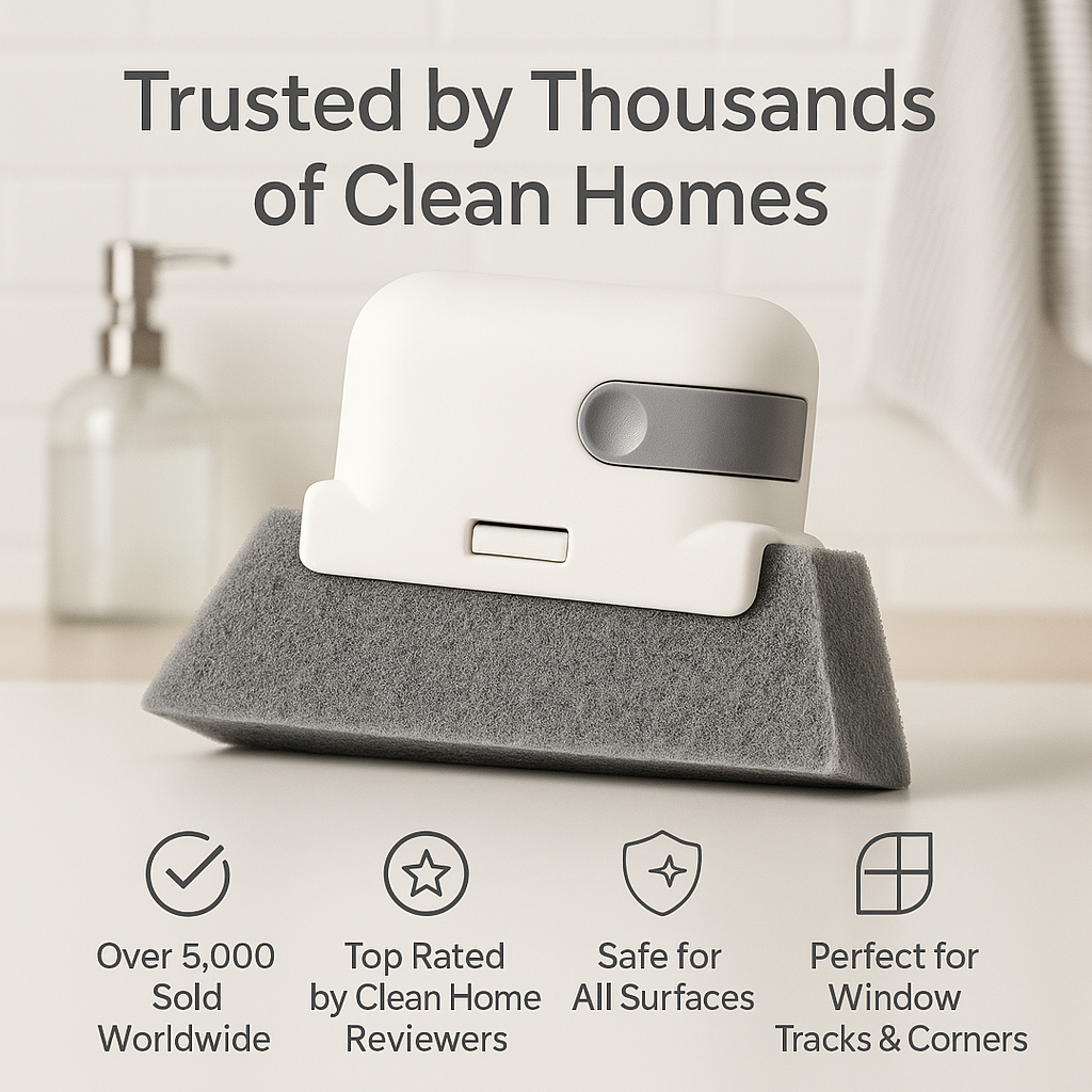 GapSweep™ – Minimalist Crevice & Recess Cleaning Brush