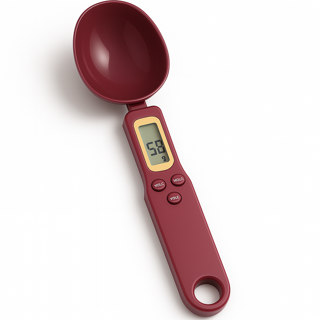 PortaWeigh™ – Digital Spoon Scale for Precision Cooking