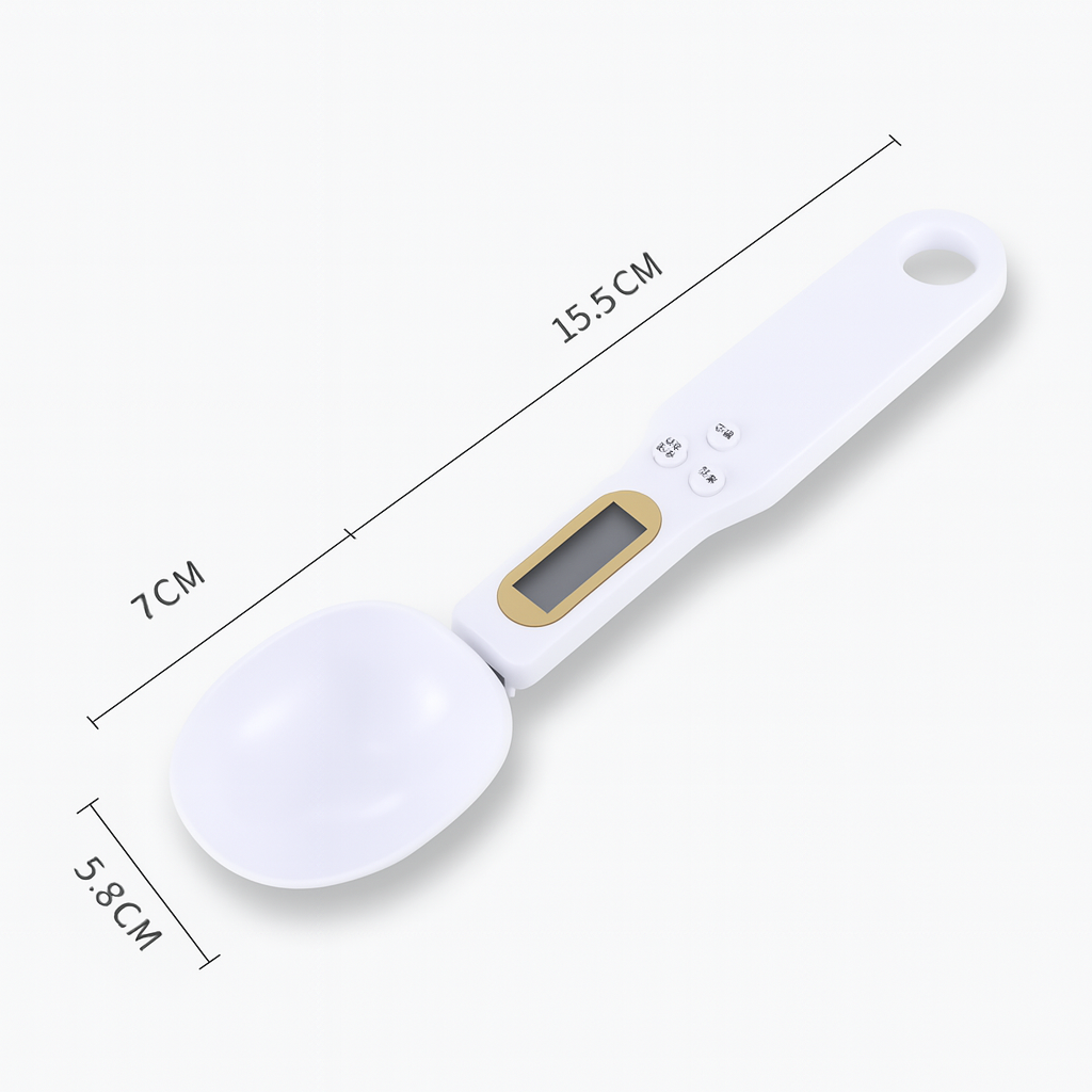 PortaWeigh™ – Digital Spoon Scale for Precision Cooking