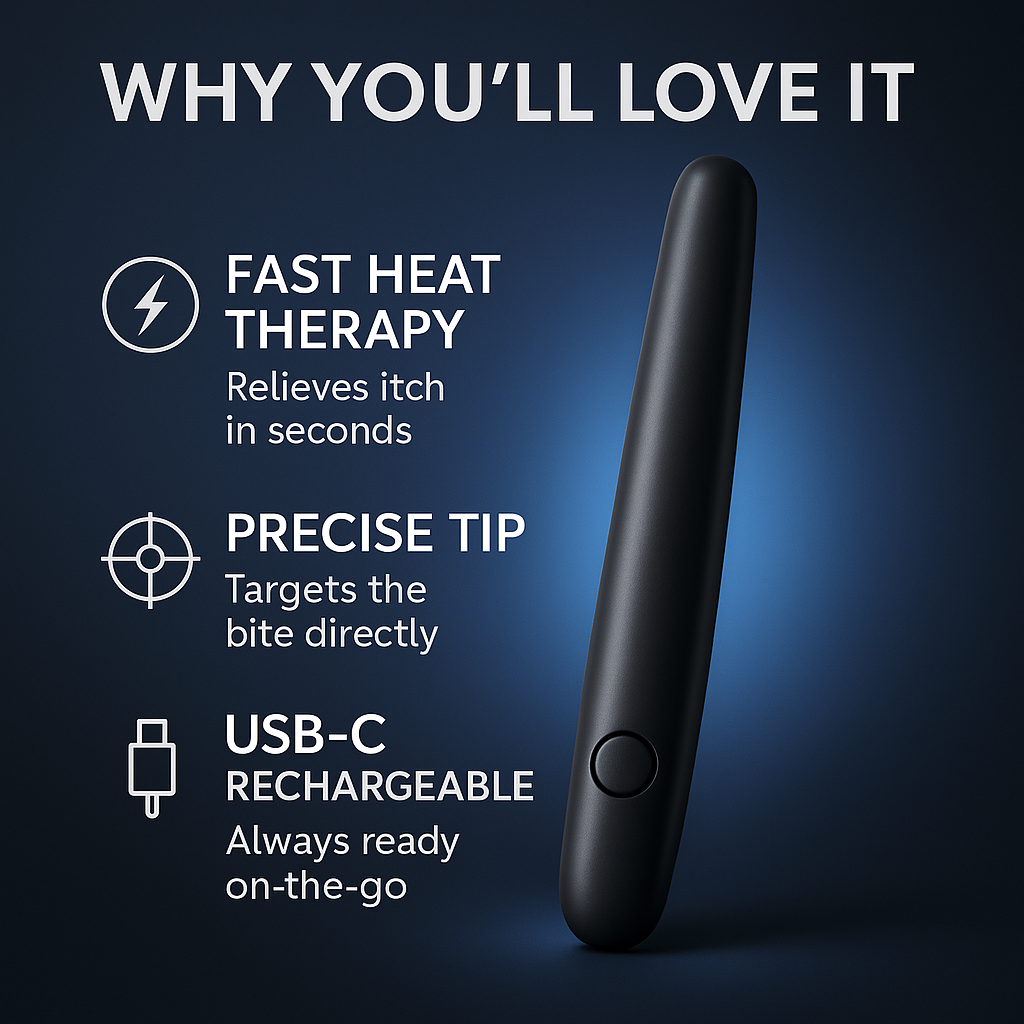 BuzzAway™ – Instant Mosquito Bite Relief Pen