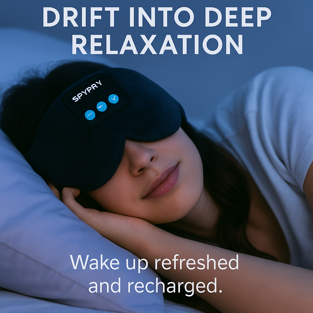 SnoozeBeats™ – Wireless Sleep Headphones Headband