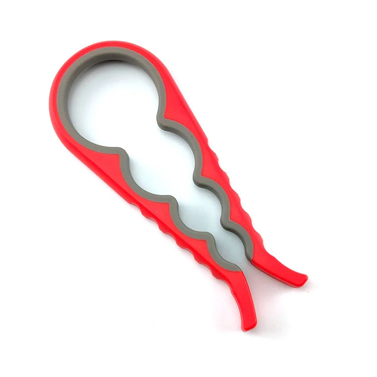 1/2Pcs Multifunctional Cap Opener Four-In-One Cap Opener Can Opener Labor-Saving Cap Opener Kitchen Daily Necessities Bottle Opener Can Opener