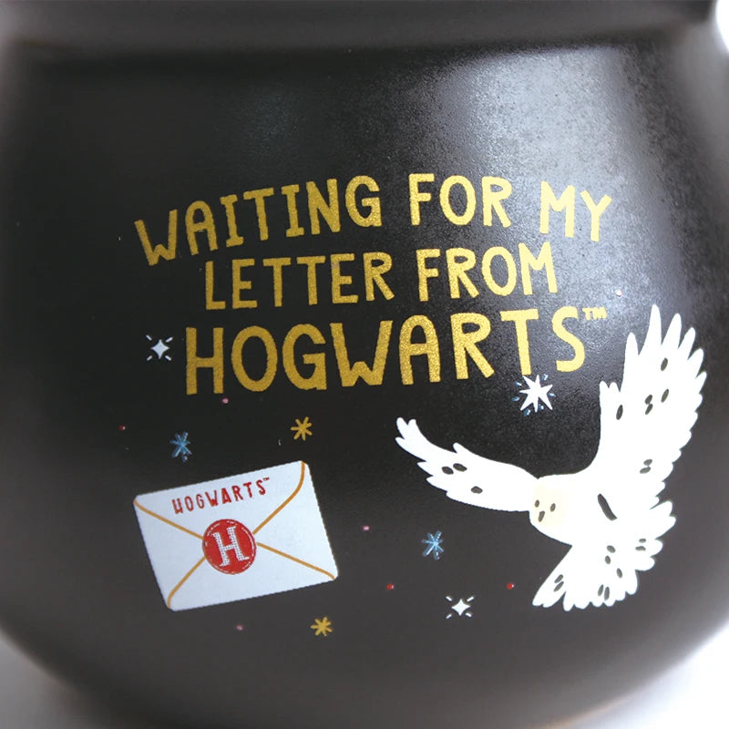 15oz Black Enchanted Cauldron Ceramic Mug New Trendy Fantasy Gift for Magic Lovers Coffee Cup Novelty Birthday Holiday Present