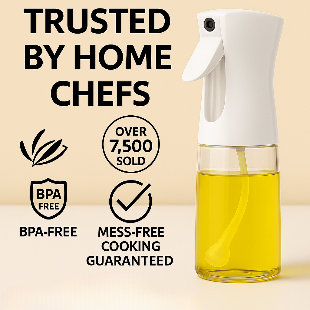 Misture™ – Fine Mist Olive Oil Sprayer Bottle
