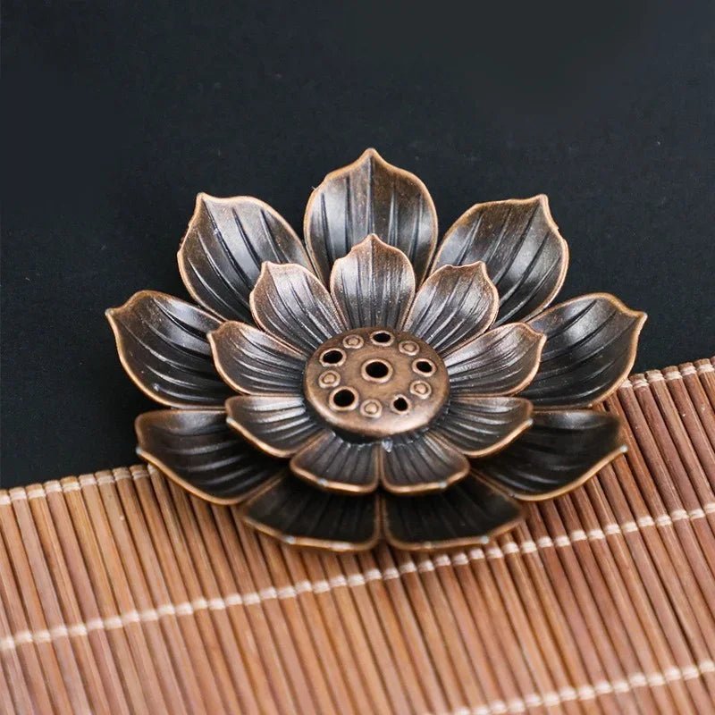 1Pcs Porous Lotus Incense Insertion Zen Line Lncense Lnsertion Seat Accessories Sandalwood Burner Lncense Plate Tray - aqcollective