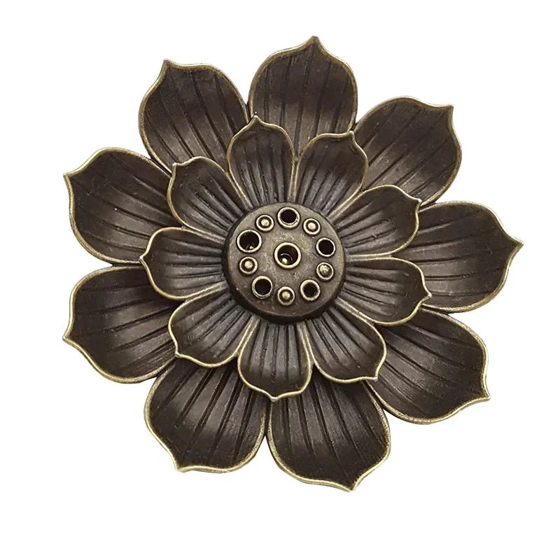 1Pcs Porous Lotus Incense Insertion Zen Line Lncense Lnsertion Seat Accessories Sandalwood Burner Lncense Plate Tray - aqcollective