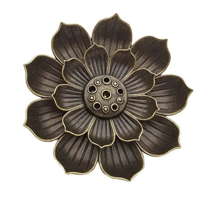 1Pcs Porous Lotus Incense Insertion Zen Line Lncense Lnsertion Seat Accessories Sandalwood Burner Lncense Plate Tray - aqcollective
