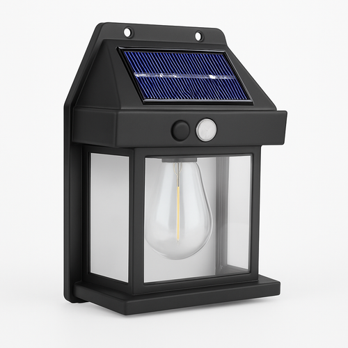 HaloCage™ – Vintage Solar LED Hanging Lantern Waterproof Fixture