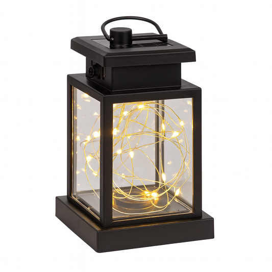 Solora™ – Solar Rattan LED Lantern for Outdoor Ambience