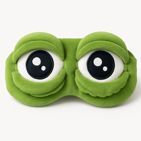 DreamRibbit™ – 3D Frog-Shaped Contoured Sleep Mask