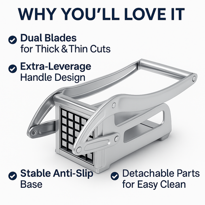 SliceForge™ – Heavy-Duty Manual Potato Cutter