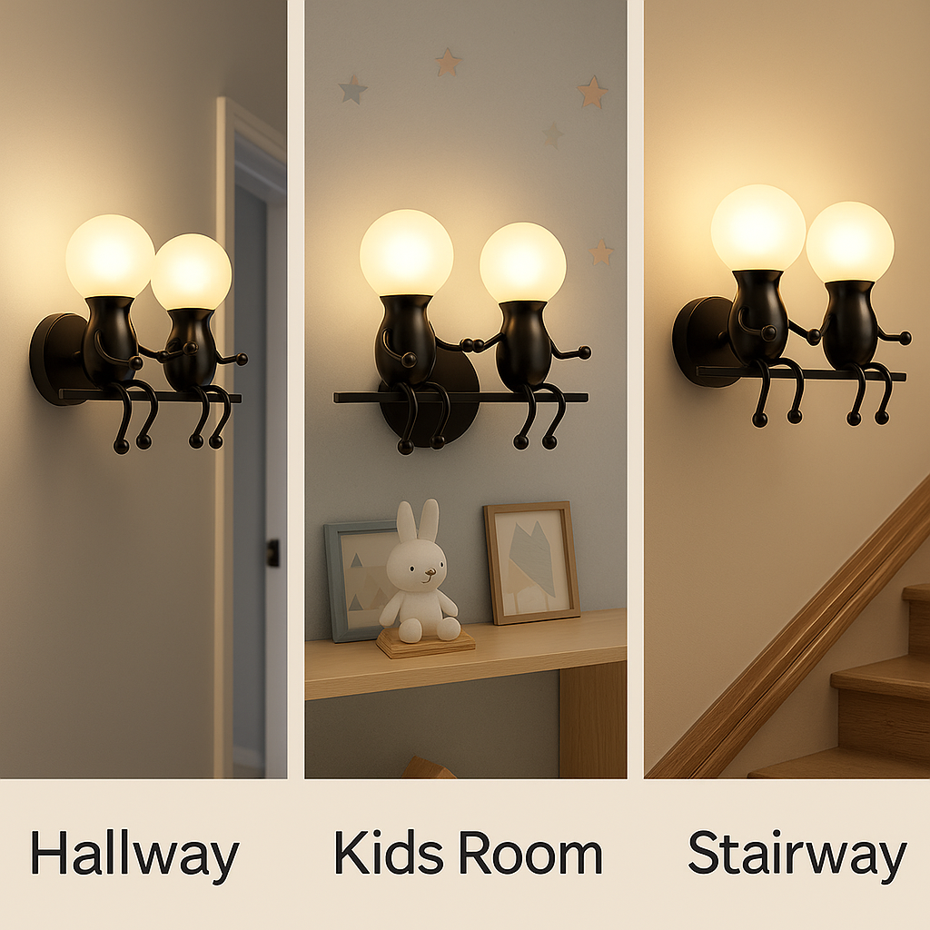 LumiPal™ – The Friendly Humanoid Glow for Cozy Nights