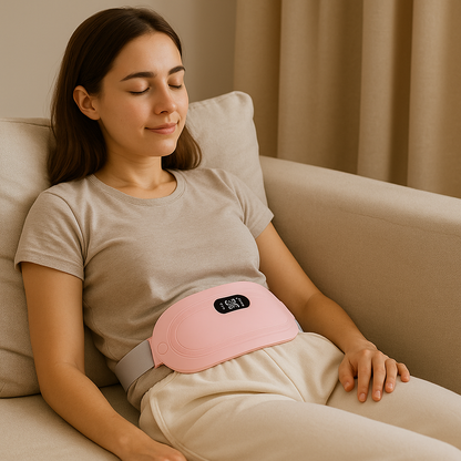 SootheFlow™ – Wireless Electric Heat & Period Cramp Relief Belt