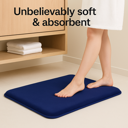SorbSoft™ – Non-Slip Bathroom Mat with Quick-Dry Tech