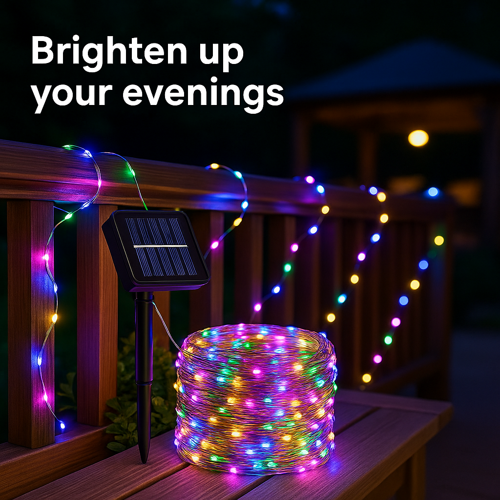 Starflare™ – Solar Firework Garden Fairy Lights with 8 Modes