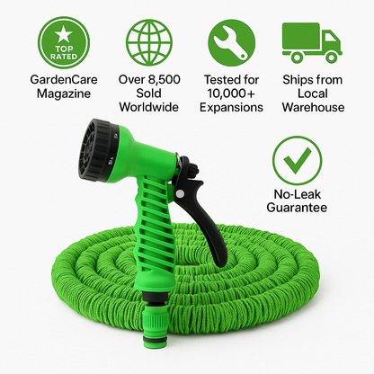 Florra Expand™ – Ultra-Flexible Expandable High-Pressure Garden Hose