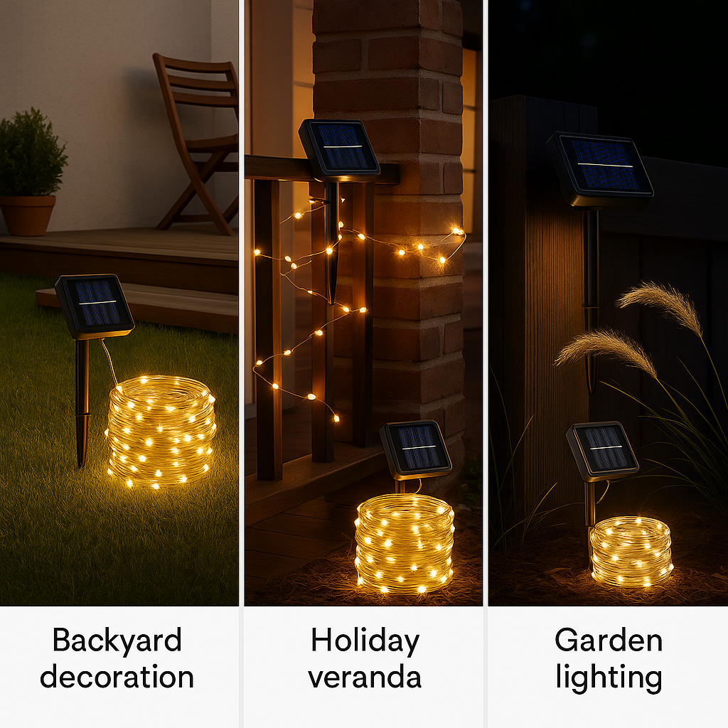 Starflare™ – Solar Firework Garden Fairy Lights with 8 Modes