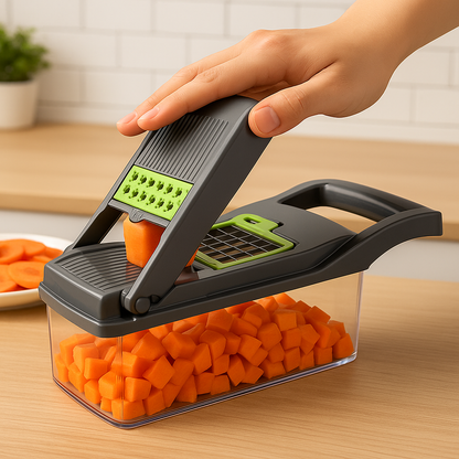 SwiftSlice™ – Heavy-Duty Vegetable Chopper & Dicer