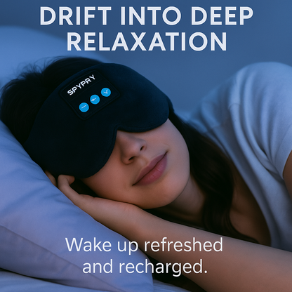 SnoozeBeats™ – Wireless Sleep Headphones Headband