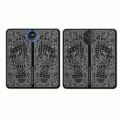 Electric Foot Massager Pad Electrostimulator Massage Mat EMS Muscle Massager Relax Feet Massage Fitness Masajeador USB Charging