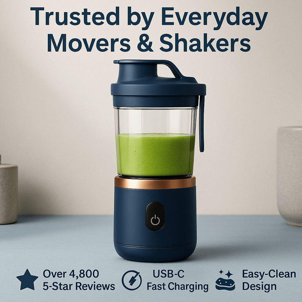 BlendroGo™ – Portable USB Smoothie Blender - aqcollective