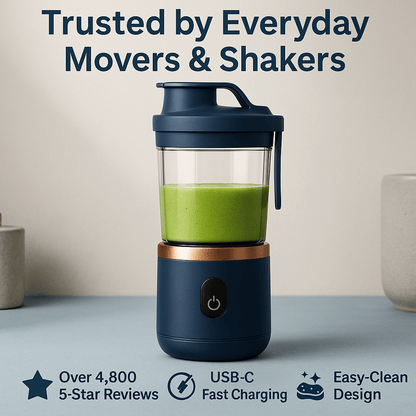 BlendroGo™ – Portable USB Smoothie Blender - aqcollective